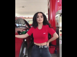 twerks at a gas station