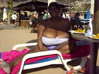 jenny hill - oil at the beach [no-nude] monster tits huge ass natural tits mature