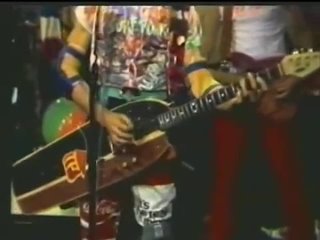 andrea parducci in punk band video clip (nn, 1980)