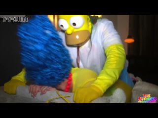 gibbytheclown gibby simpson gets throated by margeeeee